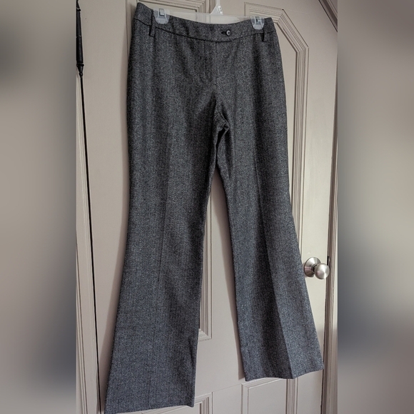 Jacob Gray Herringbone Pants - Picture 4 of 5